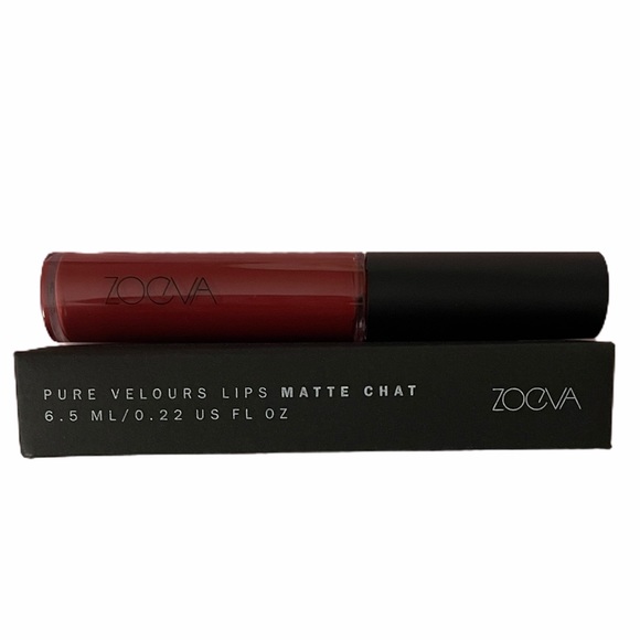 BNIB Zoeva pure velours lip in matte chat - Picture 2 of 3